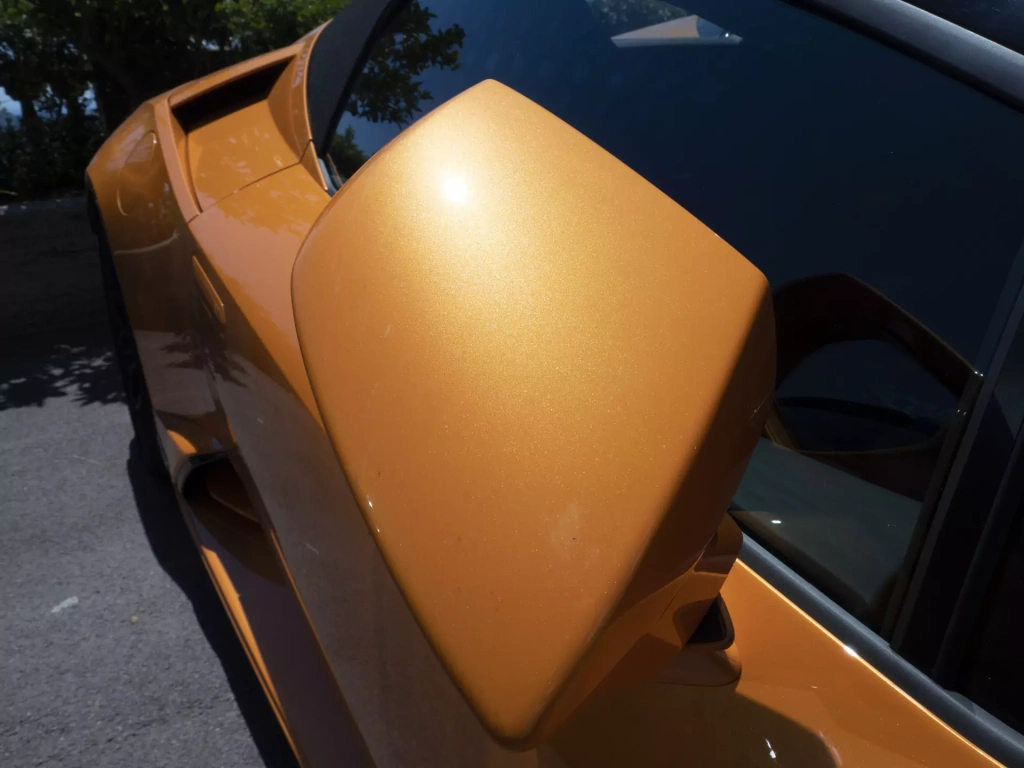 Auto painting matter finish 