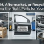 OEM vs. Aftermarket vs. Recycled Auto Parts Guide