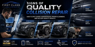 Signs of Quality Collision Repair